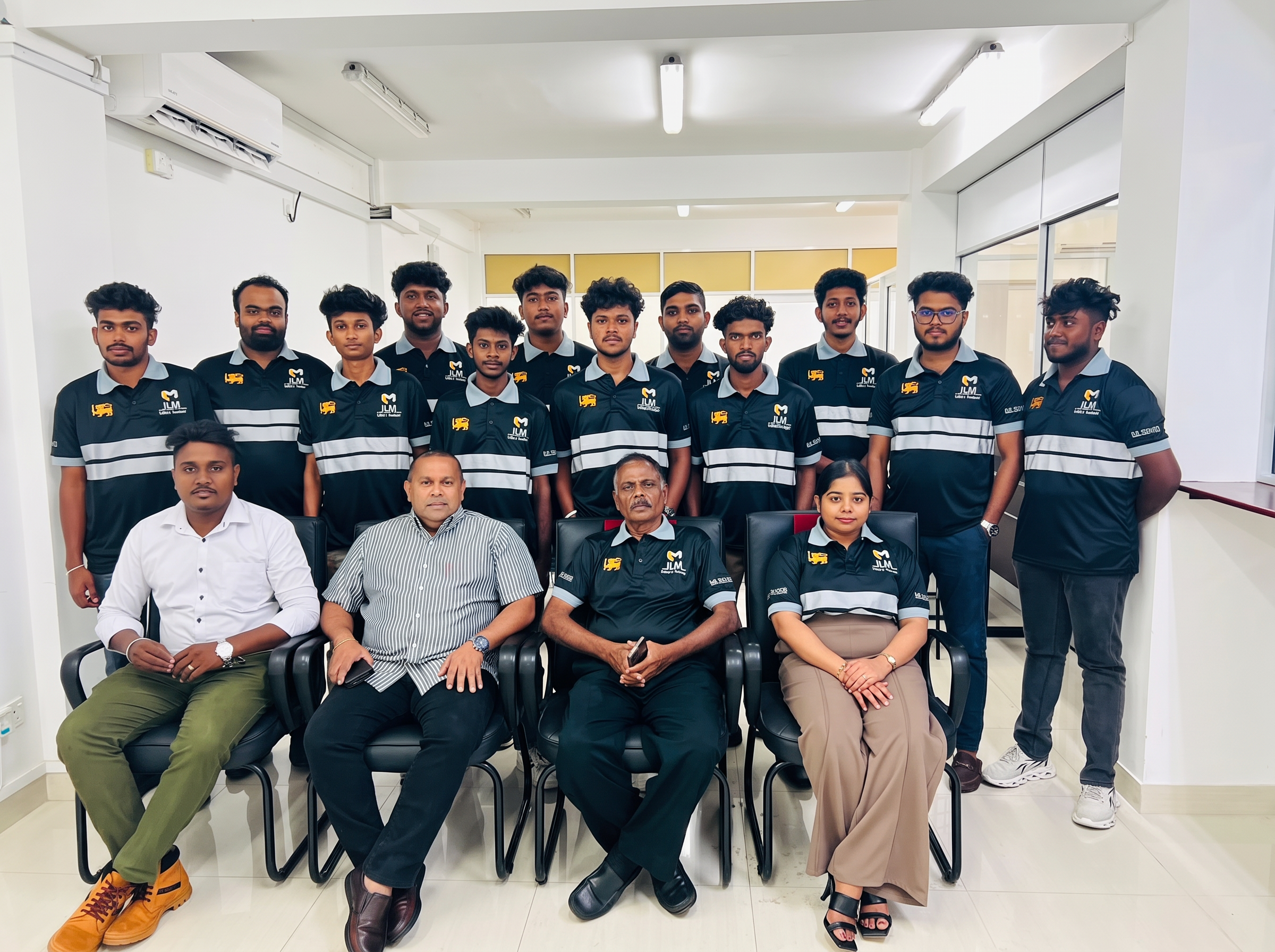 ILM Shipping Services gate and operations crew at the office